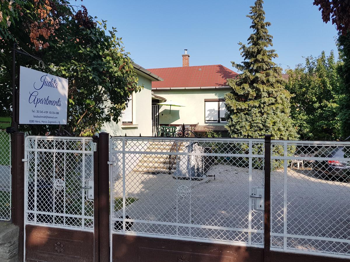 Judita Apartments Heviz Exterior photo
